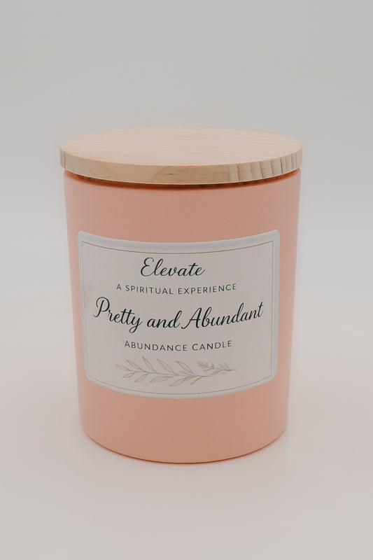 Pretty and Abundant- Manifestation Candle